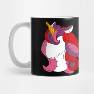 Unicorn Rainbow Artwork Mug